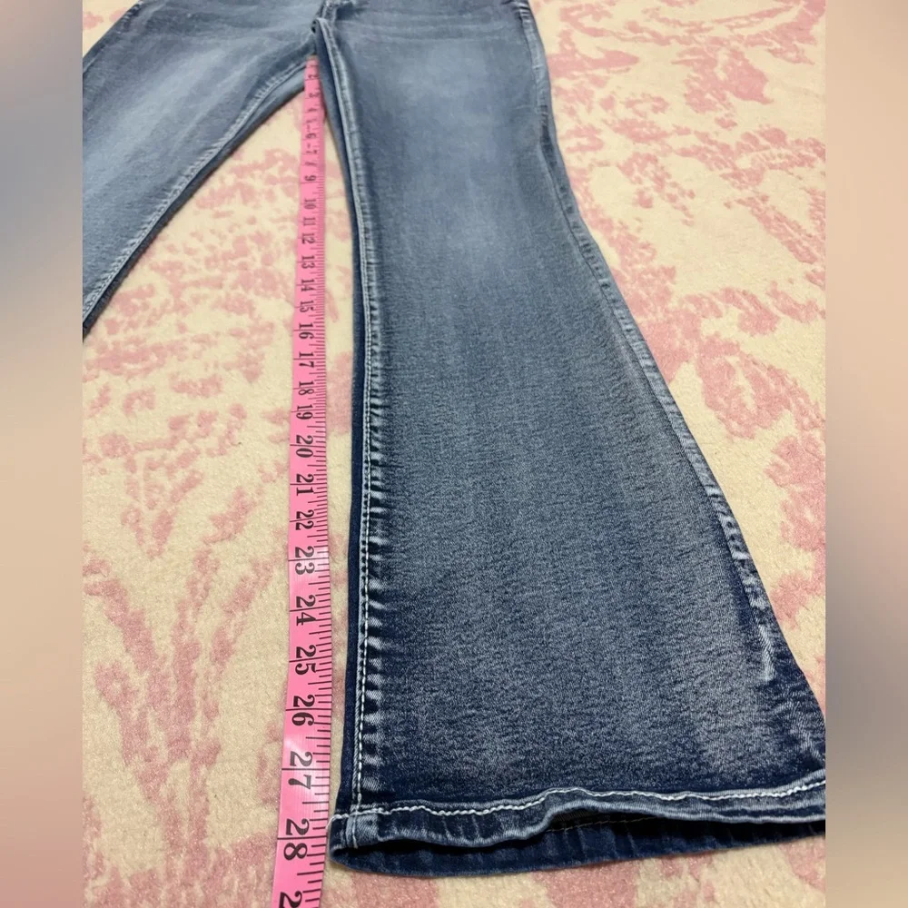 Angels of Difference High Rise Boot Cut Flare Leg Western Jeans Women’s 8/29